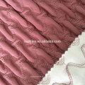 quilting fabric,100% polyester spandex embroidered fabric,quilted fabric for down coat,jacket and garment fabric